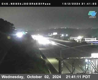 NB 805 at NB 805/5 Merge