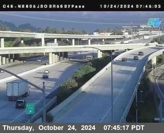 NB 805 at NB 805/5 Merge