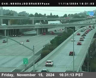 NB 805 at NB 805/5 Merge