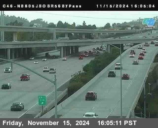 NB 805 at NB 805/5 Merge