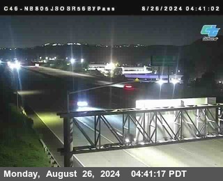 NB 805 at NB 805/5 Merge