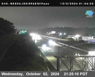 NB 805 at NB 805/5 Merge