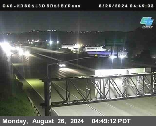 NB 805 at NB 805/5 Merge