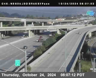 NB 805 at NB 805/5 Merge