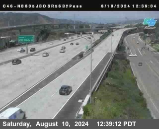 NB 805 at NB 805/5 Merge