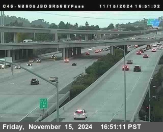 NB 805 at NB 805/5 Merge