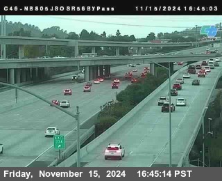 NB 805 at NB 805/5 Merge