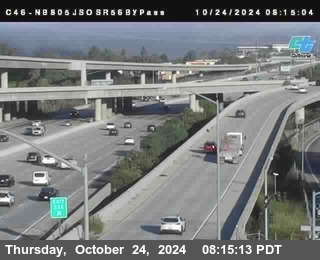 NB 805 at NB 805/5 Merge