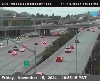 NB 805 at NB 805/5 Merge