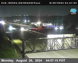 NB 805 at NB 805/5 Merge