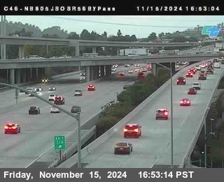 NB 805 at NB 805/5 Merge