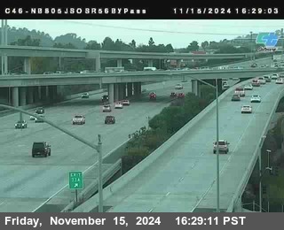 NB 805 at NB 805/5 Merge