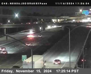 NB 805 at NB 805/5 Merge