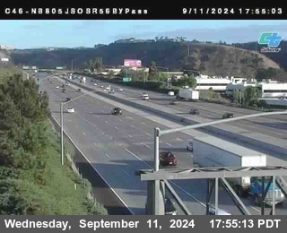 NB 805 at NB 805/5 Merge