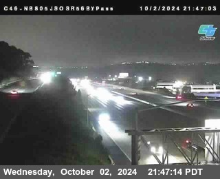 NB 805 at NB 805/5 Merge