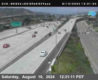 NB 805 at NB 805/5 Merge