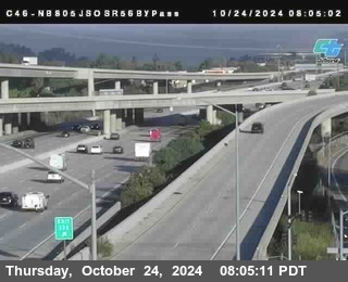 NB 805 at NB 805/5 Merge