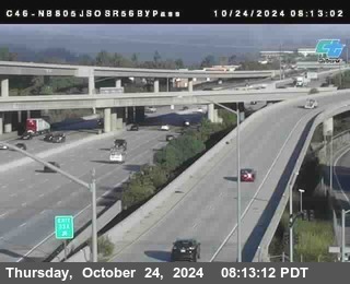 NB 805 at NB 805/5 Merge