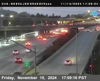 NB 805 at NB 805/5 Merge