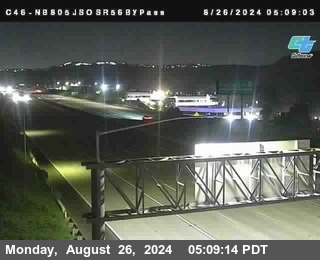 NB 805 at NB 805/5 Merge