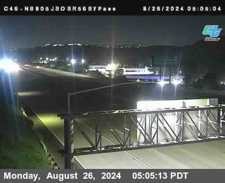 NB 805 at NB 805/5 Merge