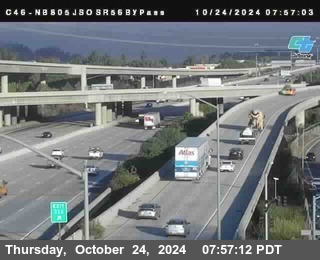 NB 805 at NB 805/5 Merge