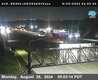 NB 805 at NB 805/5 Merge