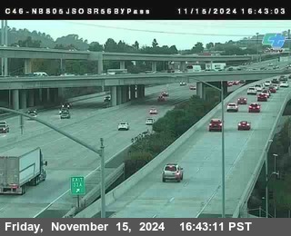 NB 805 at NB 805/5 Merge