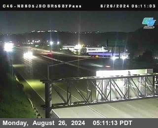 NB 805 at NB 805/5 Merge