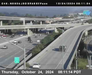 NB 805 at NB 805/5 Merge