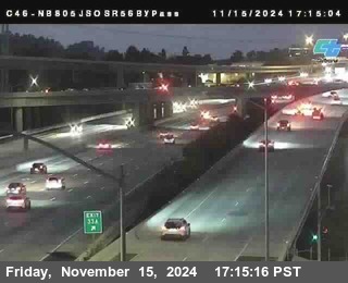 NB 805 at NB 805/5 Merge