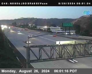 NB 805 at NB 805/5 Merge