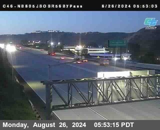 NB 805 at NB 805/5 Merge