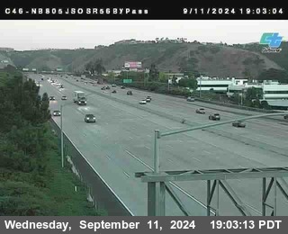 NB 805 at NB 805/5 Merge