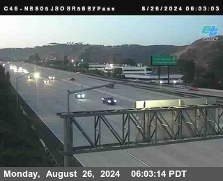 NB 805 at NB 805/5 Merge