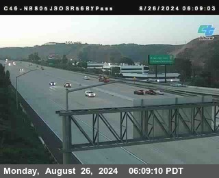 NB 805 at NB 805/5 Merge