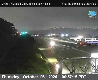 NB 805 at NB 805/5 Merge