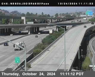 NB 805 at NB 805/5 Merge