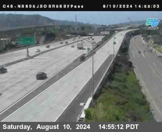 NB 805 at NB 805/5 Merge