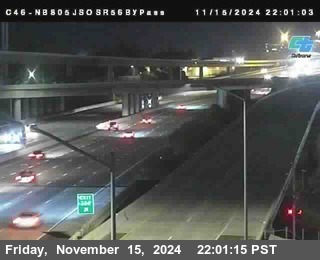 NB 805 at NB 805/5 Merge