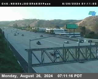 NB 805 at NB 805/5 Merge