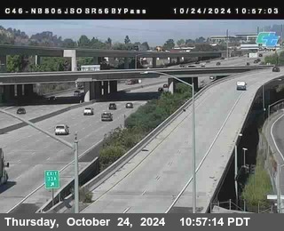 NB 805 at NB 805/5 Merge