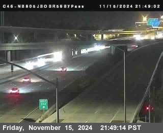 NB 805 at NB 805/5 Merge