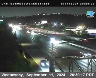 NB 805 at NB 805/5 Merge