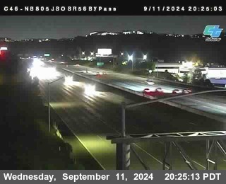 NB 805 at NB 805/5 Merge