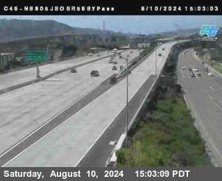 NB 805 at NB 805/5 Merge