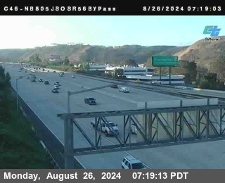 NB 805 at NB 805/5 Merge