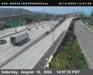 NB 805 at NB 805/5 Merge