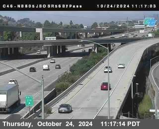 NB 805 at NB 805/5 Merge