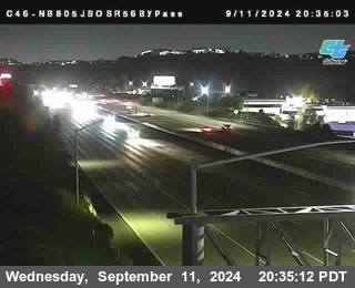 NB 805 at NB 805/5 Merge